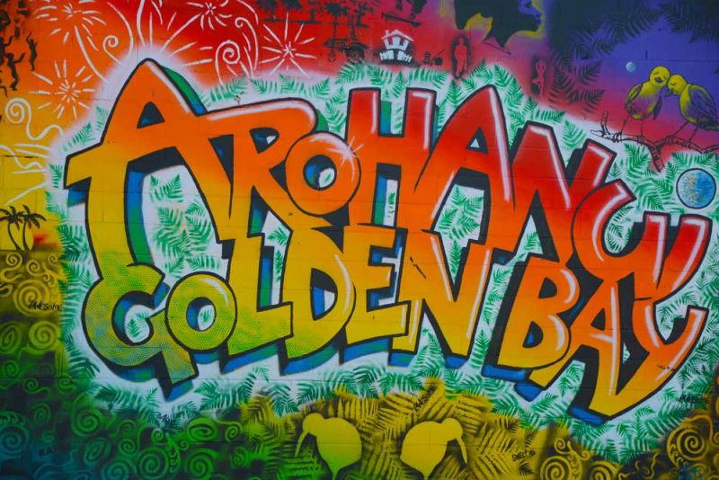 Golden Bay mural